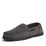 Men&apos;s Breathable Memory Foam Indoor Outdoor Keaton Moccasin Slipper with Wide Widths