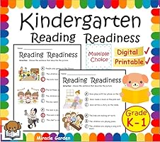 Kindergarten First Grade Reading Comprehension Reading Readiness Picture & Choose Correct Sentence