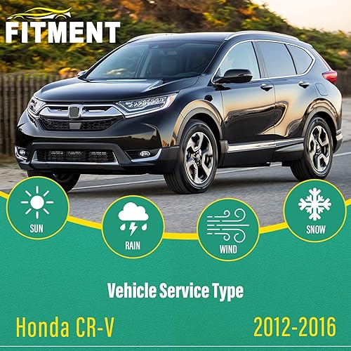 Miniatura 2 de Escobillas de repuesto para limpiaparabrisas de 26 pulgadas, 16 pulgadas, 13 pulgadas, para Honda CR-V CRV 2012, 2013, 2014, 2015, 2016, prémium