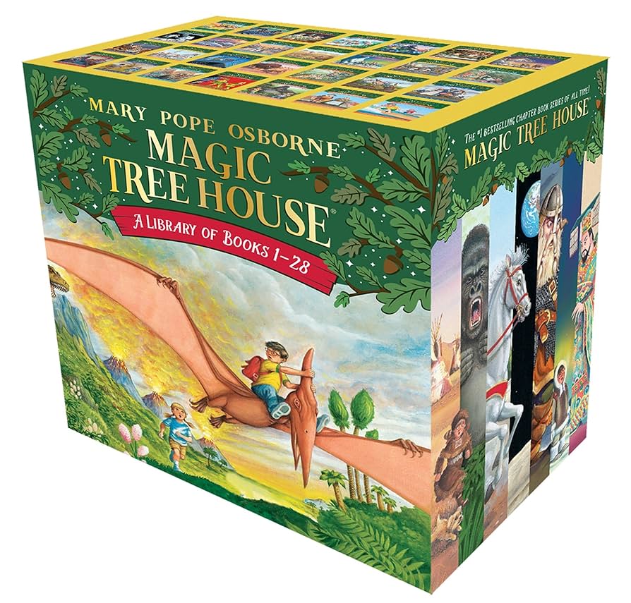 Magic tree house #1〜28 Amazon.com: Magic Tree House Boxed Set, Books 1-28