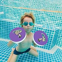 Vista 5 de Hungdao Juego de 4 discos de ejercicio acuático para piscina, juego de ejercicios de espuma EVA, equipo aeróbico para adultos, resistencia