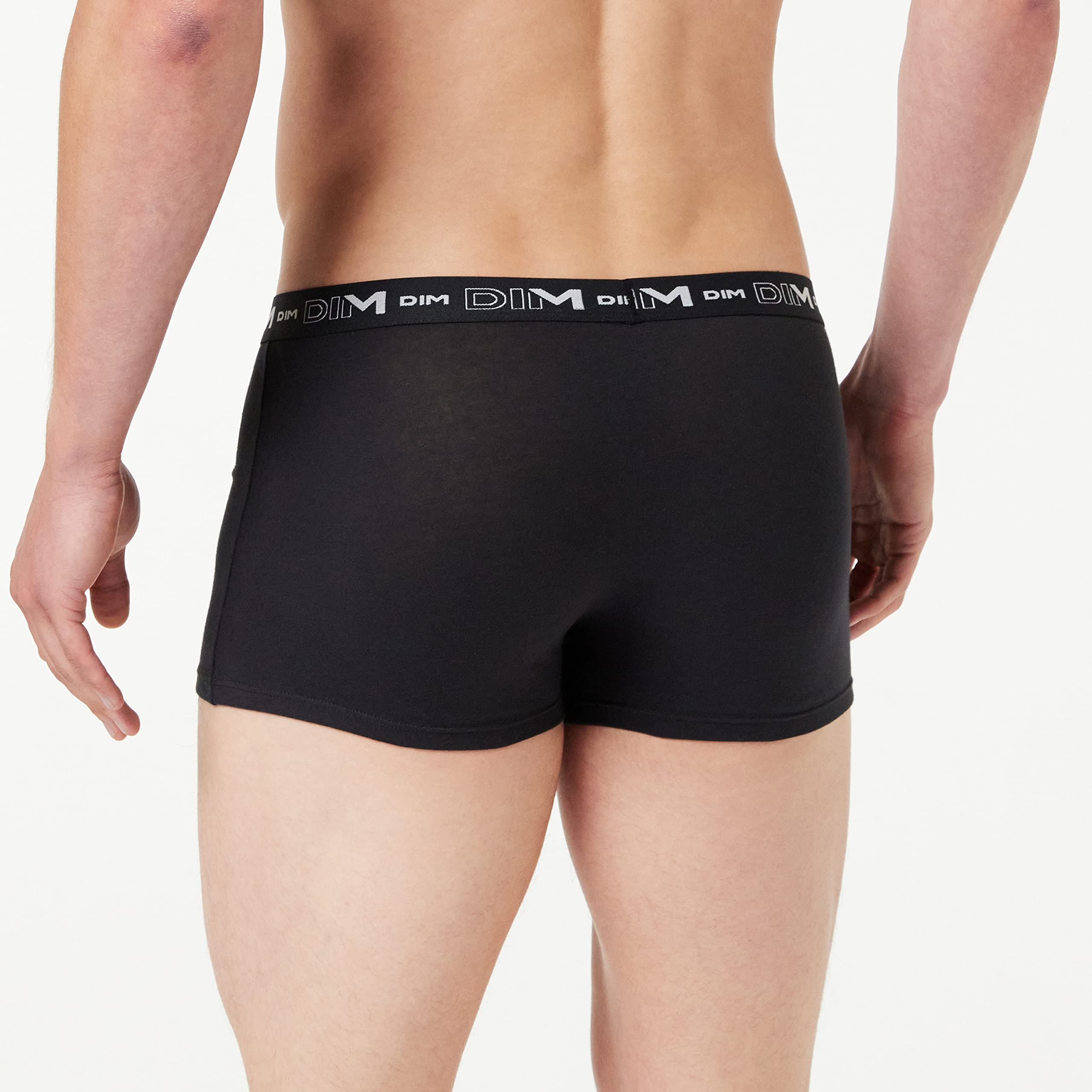 DIM Lot de 6 Boxers Homme | Coton Stretch Respirant | Maintien Optimal | sans Étiquette