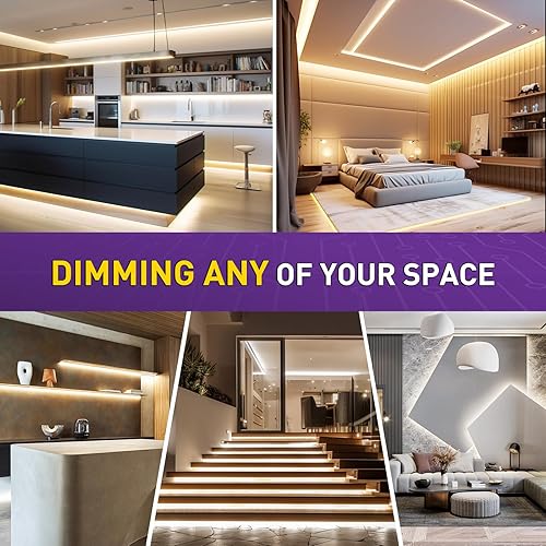 Miniatura 7 de HitLights Controlador LED regulable de 60 W, transformador electrónico, fuente de alimentación de 120 V CA a 24 V CC para tira de luz LED, proyecto