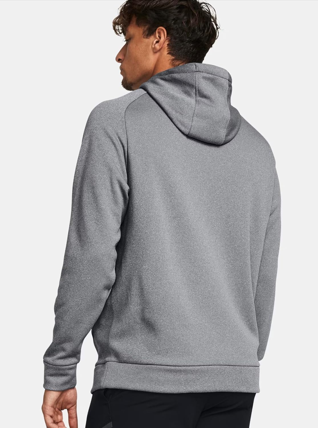 Under Armour Men's Armour Fleece® Graphic Hoodie Loose Fit (US, Alpha, 3X-Large, Regular, Regular, Grey 012) - Image 2