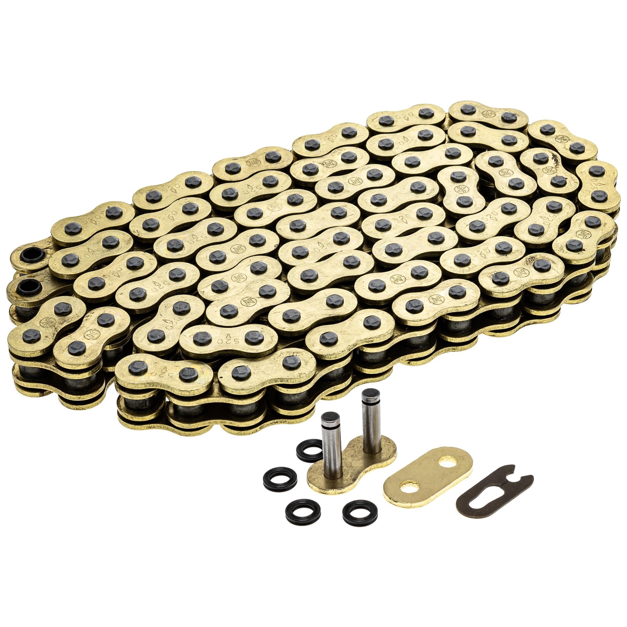 NICHE Gold 520 X-Ring Chain 96 Links with Connecting Master Link