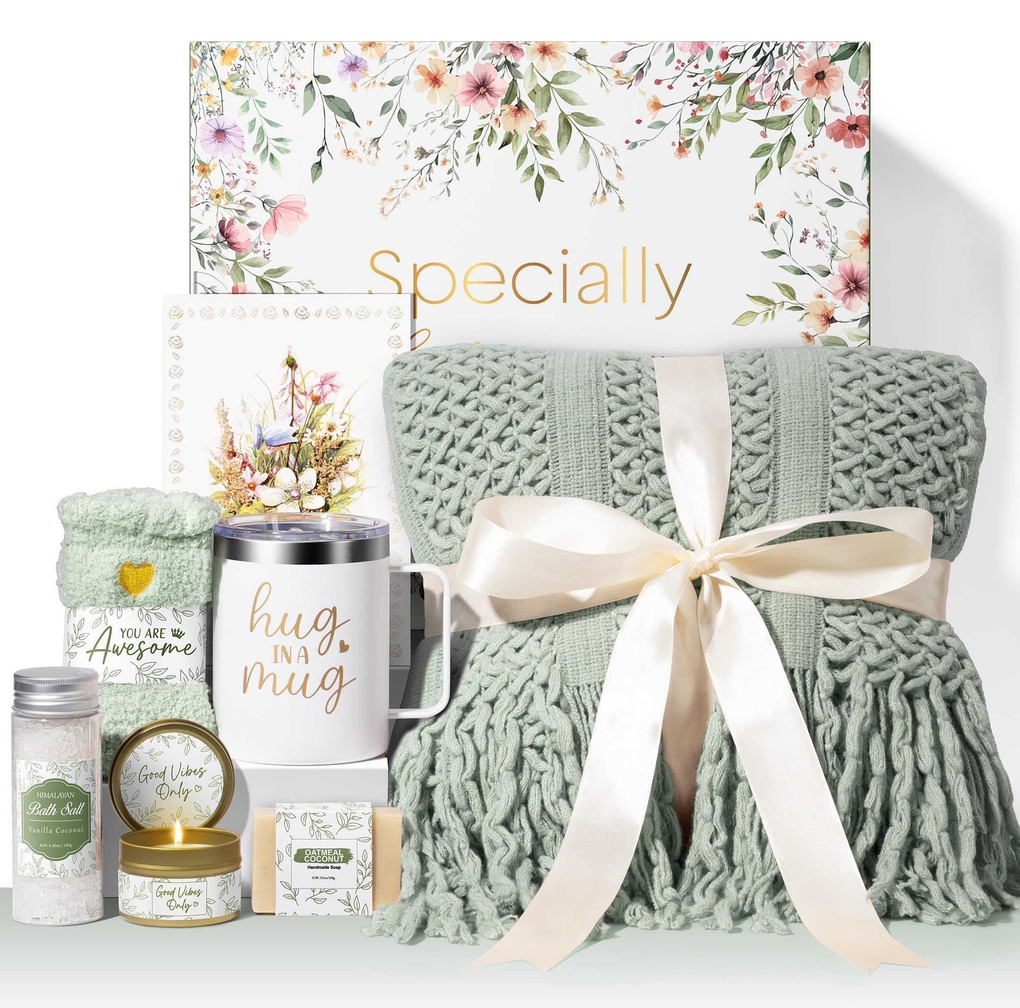 MAYICIVO Self Care Gifts Basket