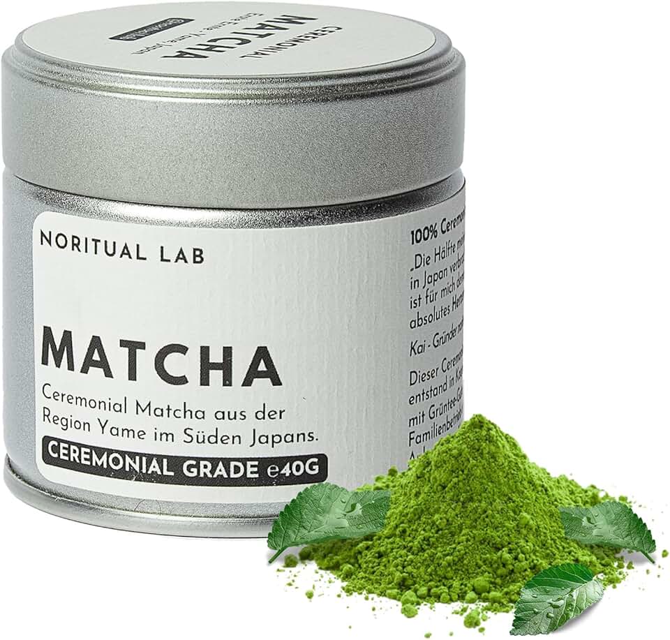 Ceremonial Matcha - Reines Matcha Pulver aus Japan - Ceremonial Grade - Original Matcha Grüntee - Er
