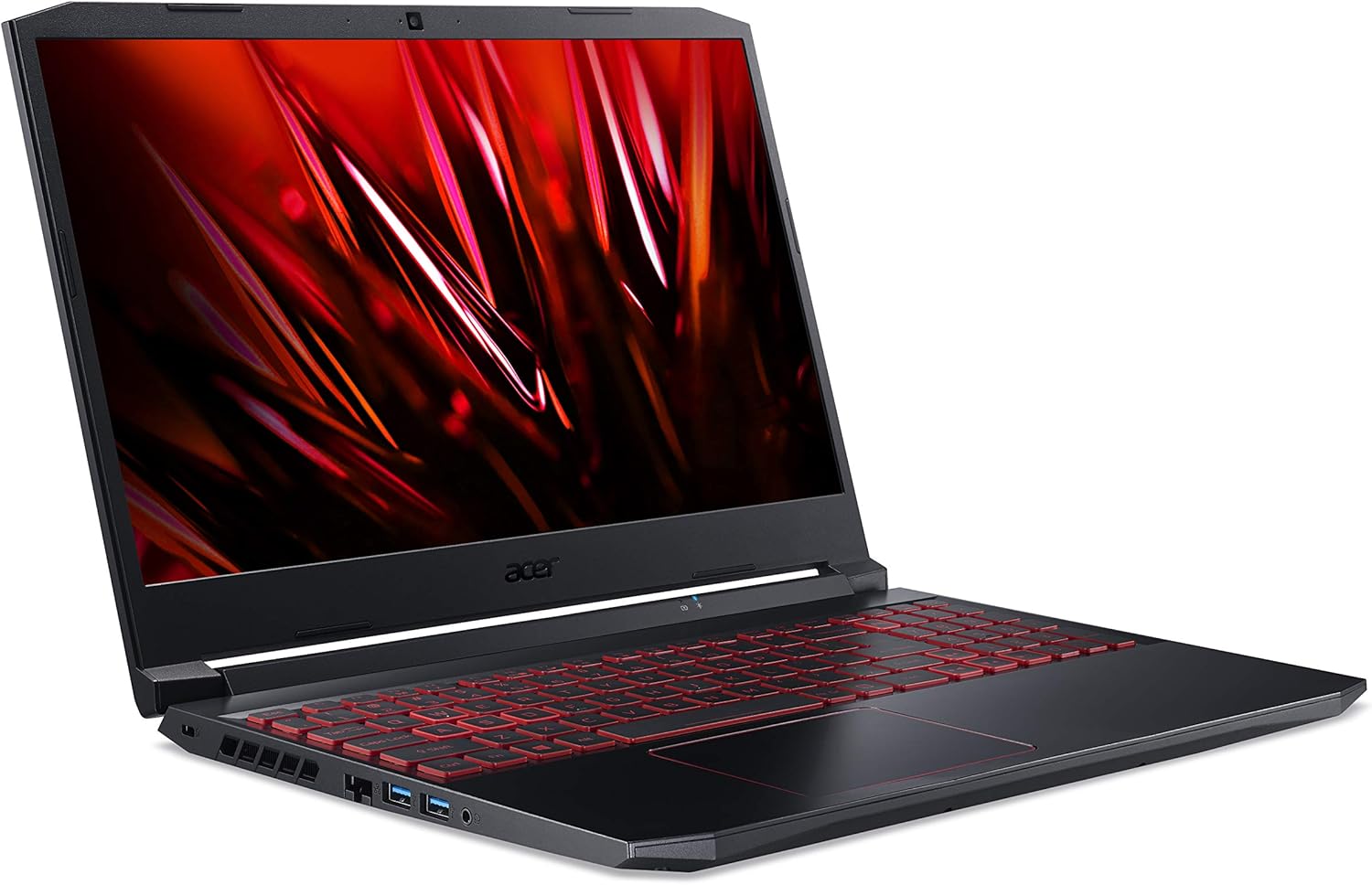 Acer Nitro 5 AN515-55-78ZG Notebook Gaming, Processore Intel Core i7-10750H, Ram 16 GB DDR4, 512 GB PCIe SSD, Wi-Fi 6, Display 15.6 FHD IPS 144 Hz LCD, NVIDIA GeForce GTX 1650Ti 4 GB, Windows 10 Home