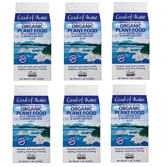 Coast of Maine 4lb Stonington Blend Organic Plant Food with Lobster, Kelp and Worm Castings - OMRI Listed
