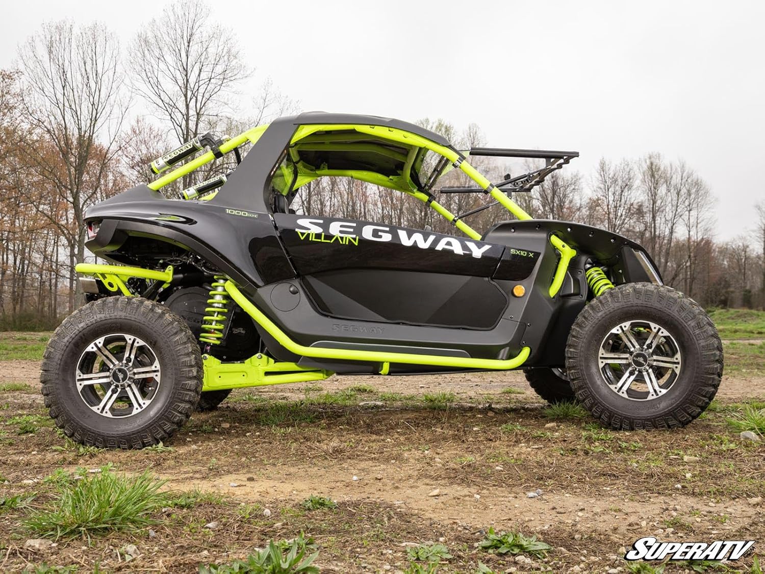 SuperATV Aluminum Lower Doors Compatible with 2023+ Segway Villain, See Fitment, Extra Strength, Multi-Bend Aluminum Construction, Scratch Resistant, Easy Intsall, Made in USA