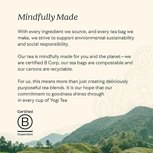 Miniatura 6 de Yogi Tea Cinnamon Horchata Stress + Sleep - Té de hierbas sin cafeína, certificado orgánico por USDA, sin OMG, 16 bolsas de té (paquete de 6)