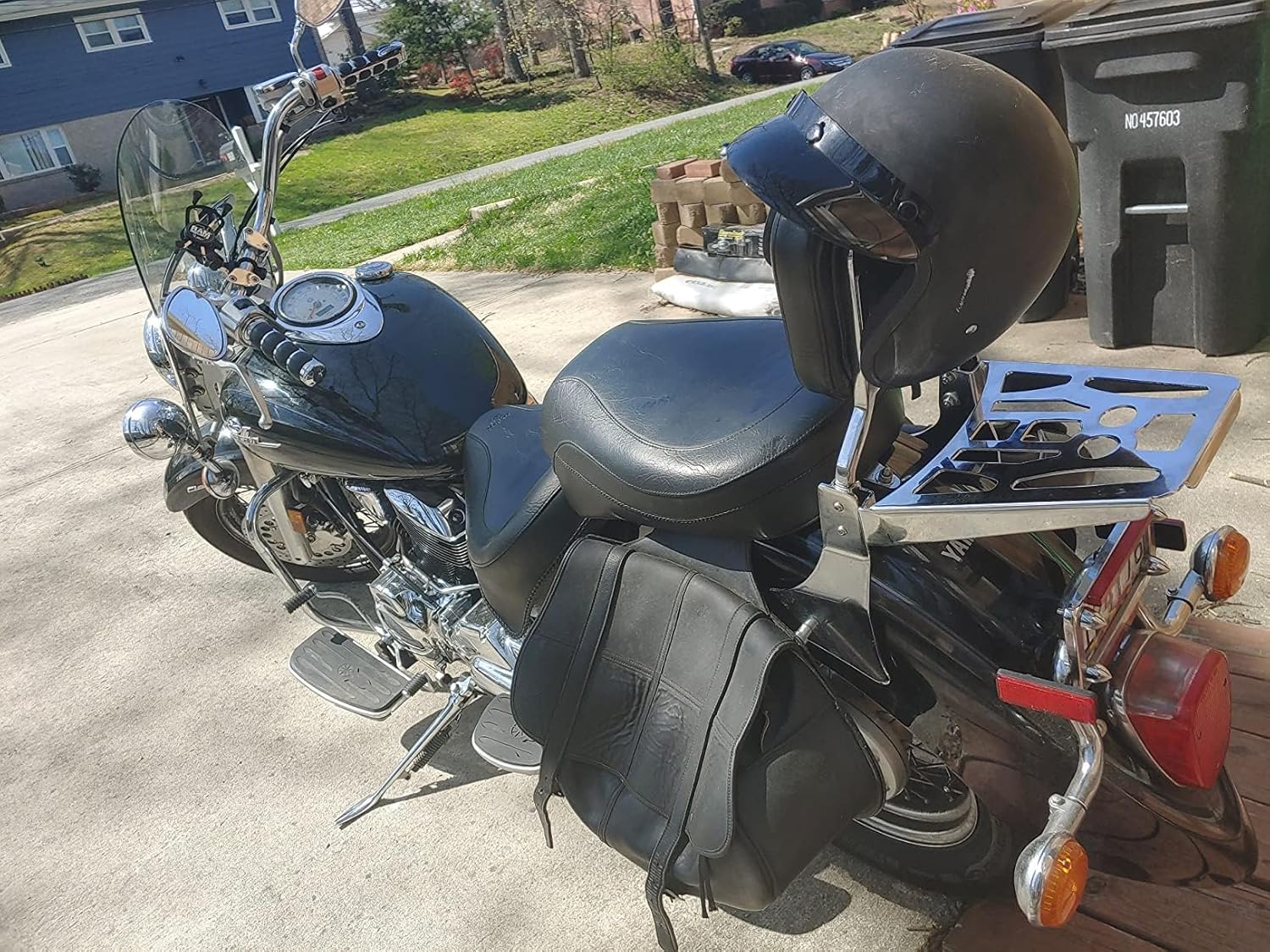 Luggage Rack for 00+ Yamaha V-Star 650 1100
