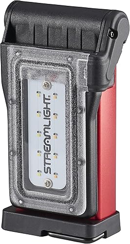 Miniatura 2 de Streamlight 61501 Flipmate - Luz de trabajo compacta multifunción recargable por USB, 500 lúmenes, color rojo