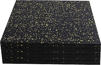 Amazon | ISL ラバートレーニングマット ブラックxイエローチップ 15mm