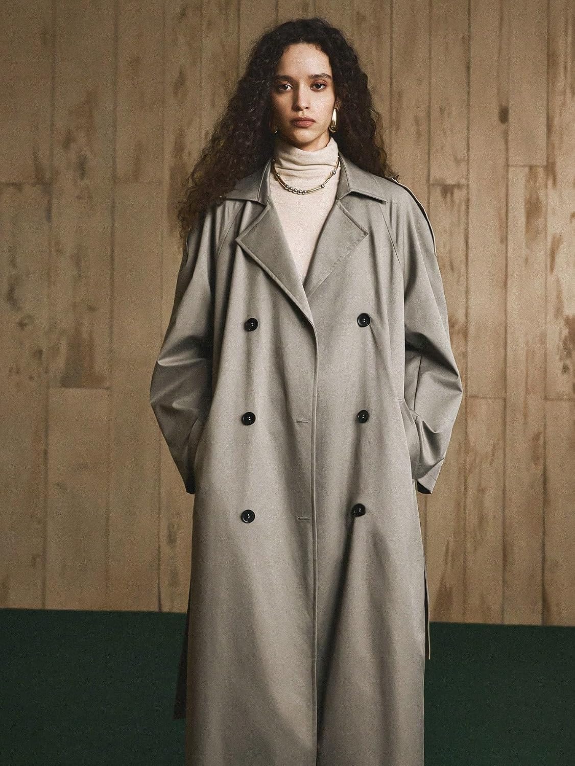 Women's Trench Coat Trench Coat Fall Winter Outwear