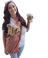 Vista 3 de Transportador para perros 100% algodón orgánico también para gatos (casa de playa)