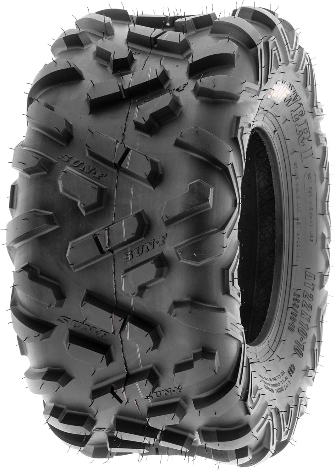 SunF 20x10-9 ATV UTV 20x10x9 All Terrain Tires 6 PR A051 POWER II - PAIR of 2