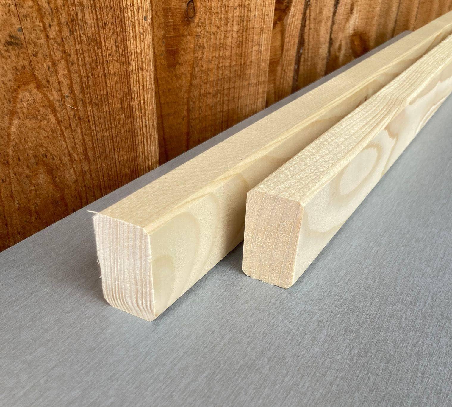 KVH Nsi 3 x 5 cm Fichte gehobelt Dachlatten Bauholz Konterlatte Holz 120 cm Länge (3 x 5 cm - 120 cm Länge - 10 Stück)