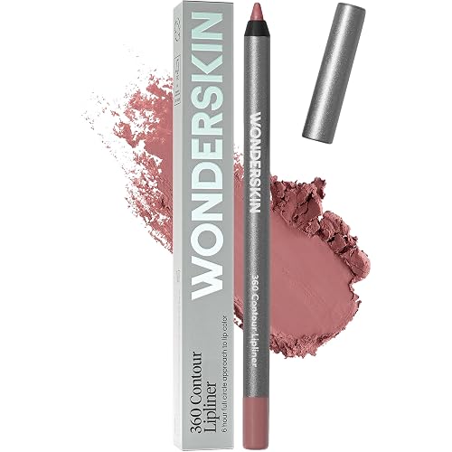 Wonderskin Lipliner Pencil - 360 Contour Lipliner, Longwear, Waterproof