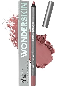 Wonderskin Lipliner Pencil - 360 Contour Lipliner, Longwear, Waterproof | Waterproof blush lip liner, longwear formula glides on smoothly for precise definition and all-day lip contour.