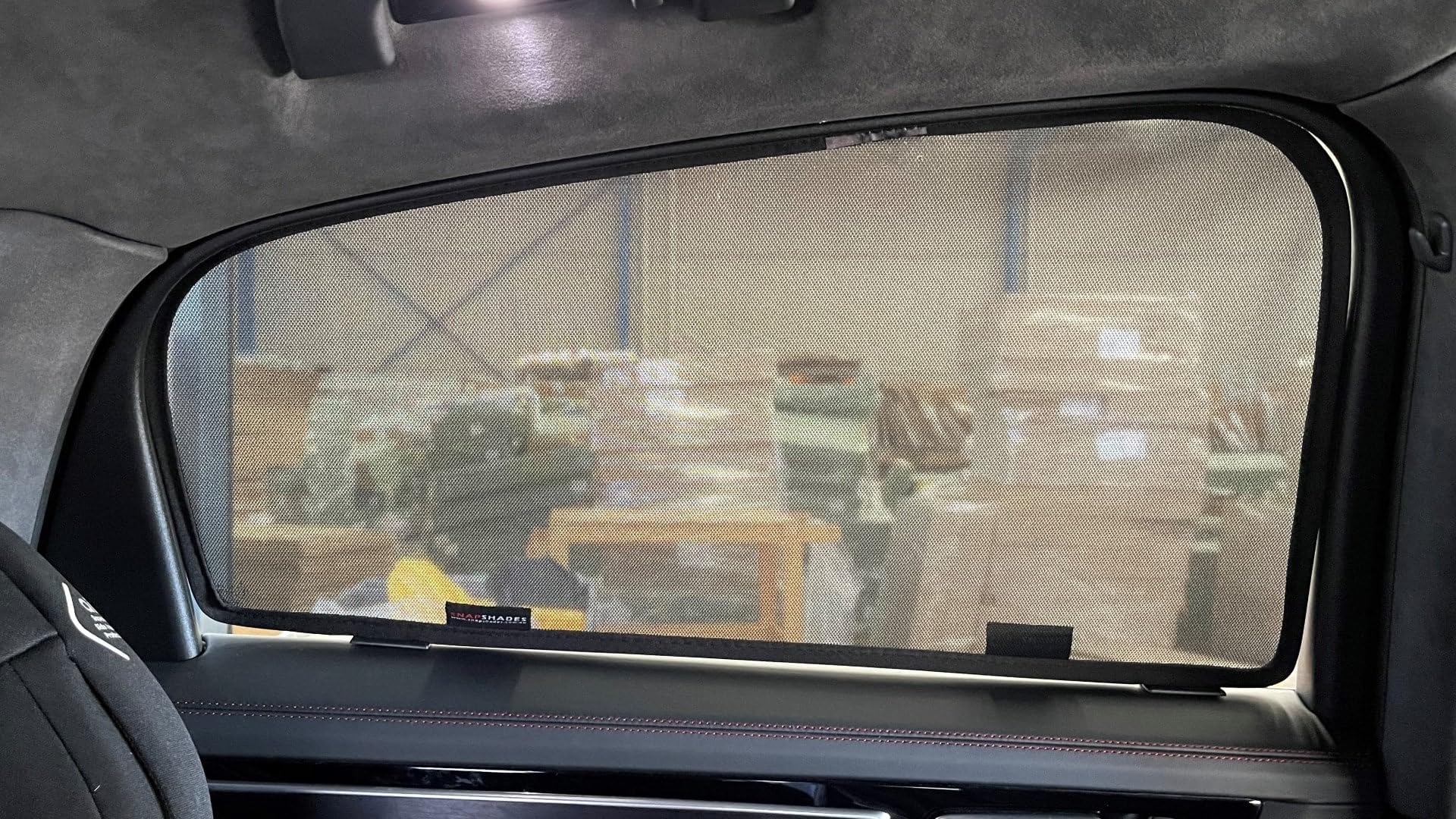 Snap Shades do osłony tylnej szyby samochodu Porsche Cayenne Coupe (9Y3 Coupe; 2019-obecnie)