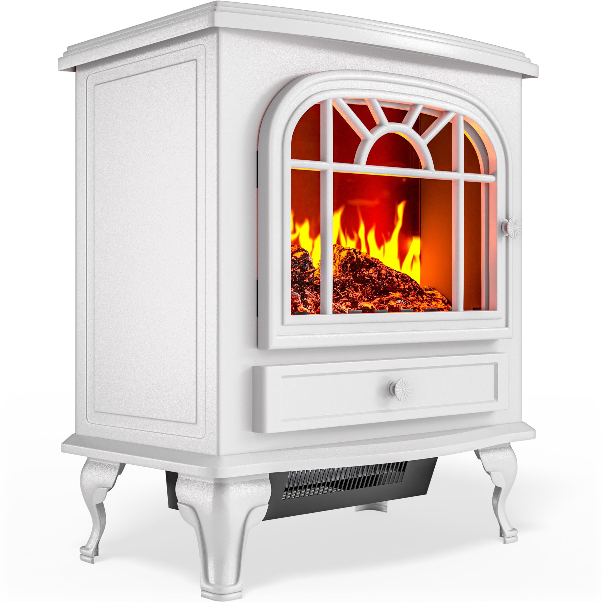 Allume-charbon électrique Allume-Charbon Électrique 1850W - 1100°F En 60s - Sans Flamme Pour BBQ/Foyer Allumage Sécurisé Foyer