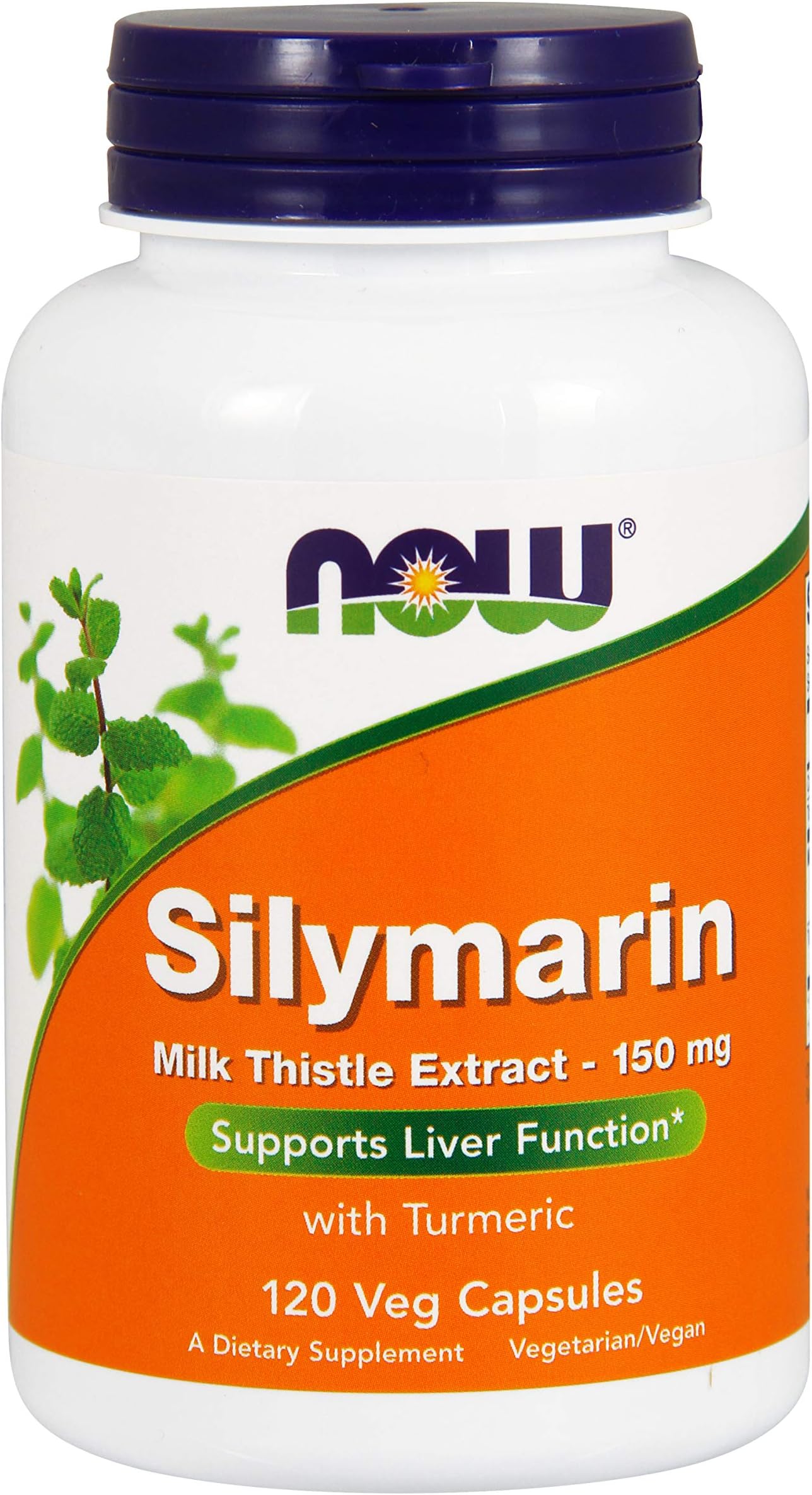 Now Foods Silymarin Milk Thistle Extract, 120 Veg Caps 150 mg