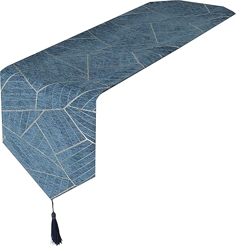 HoliSelear Camino de mesa de felpilla gruesa y suave de 48 pulgadas de largo, 13 x 48 pulgadas, para escritorio lateral de granja, cocina, témesa