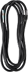 Bergen Industries 3-Wire Appliance and Power Tool Cord, 3', 16 AWG, 13A/125V AC, 1625W, Black