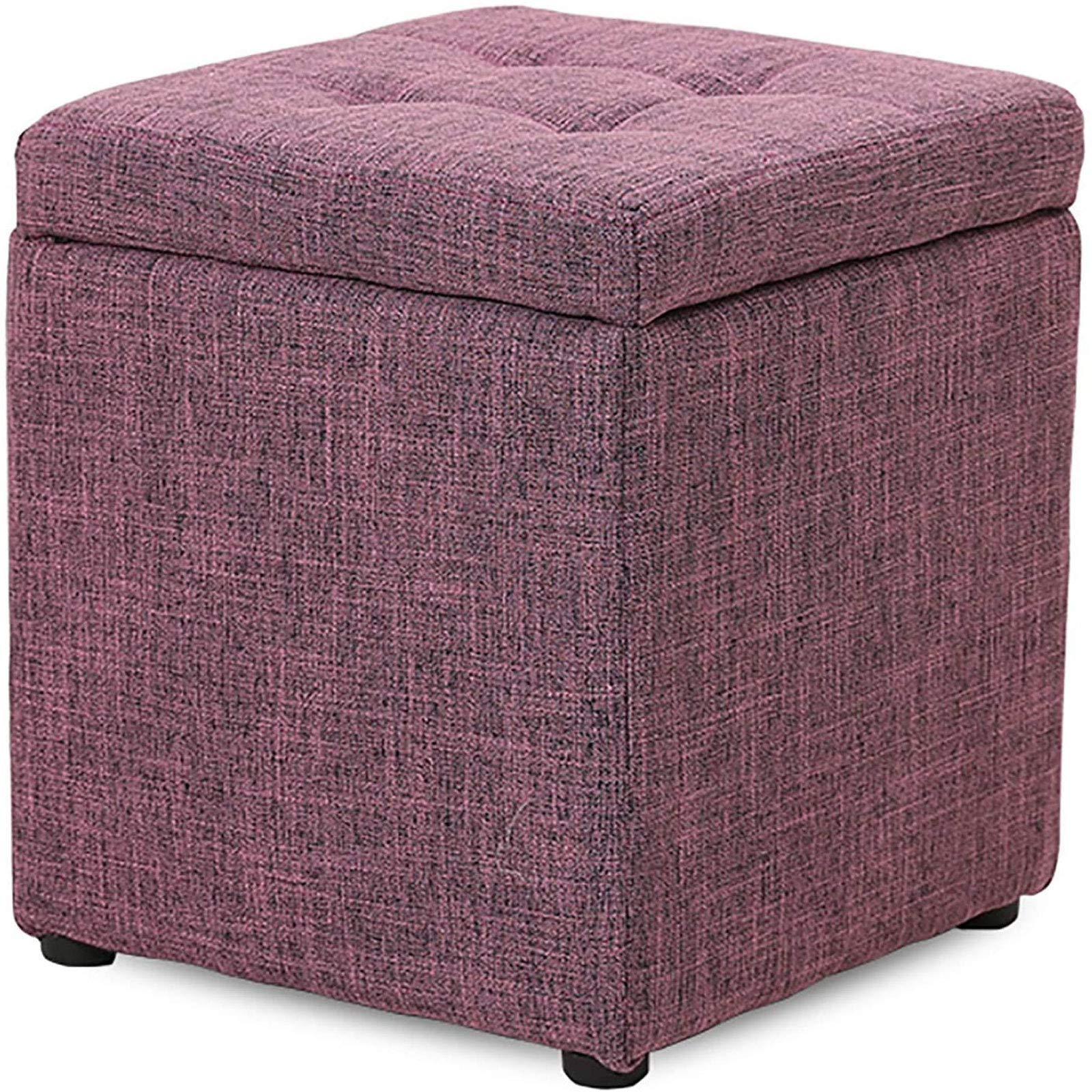 Poufs de rangement en cuir de qualité supérieure pour une entrée élégante