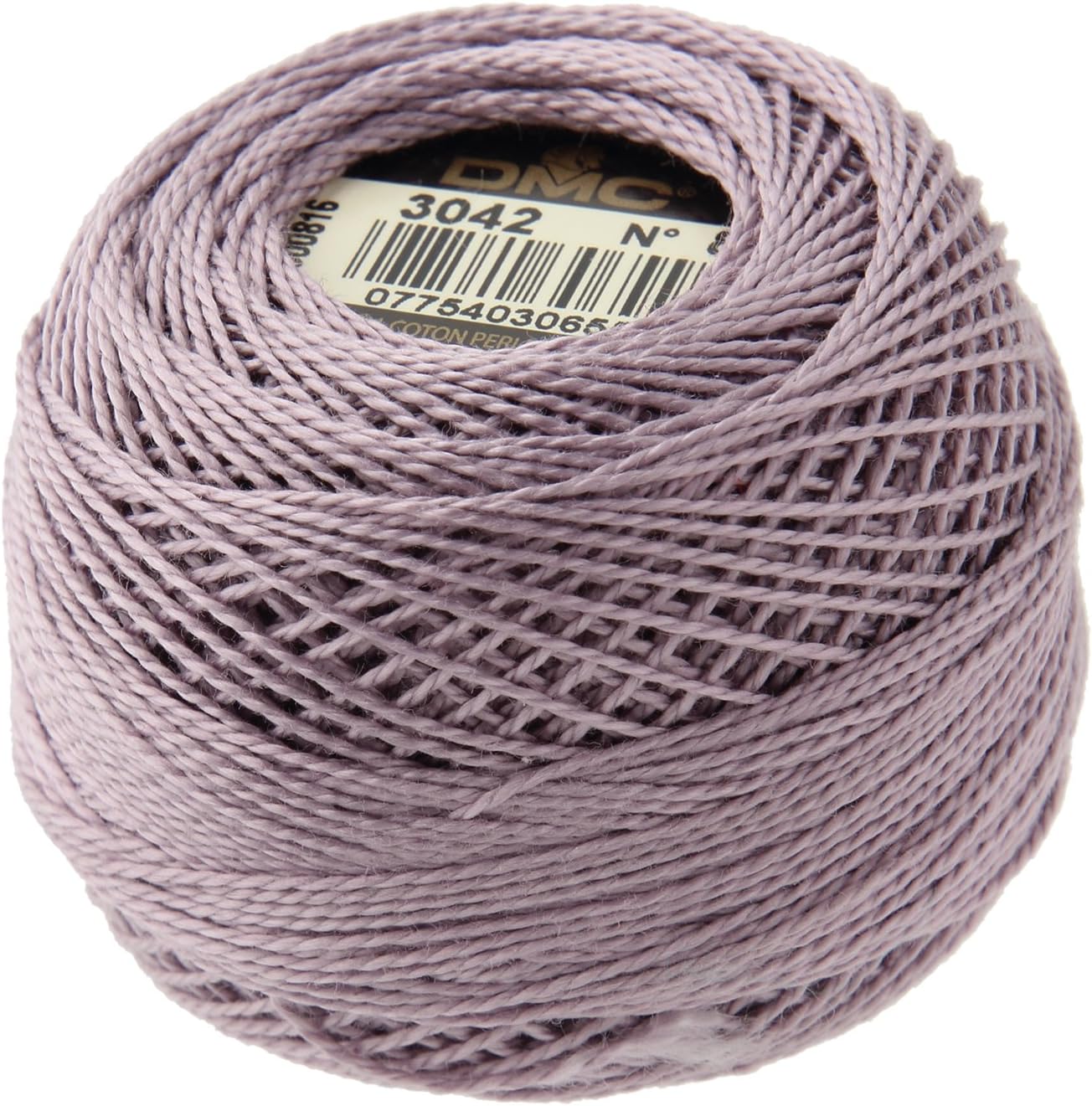 DMC Pearl Cotton Balls, Size 8, Light Antique Violet