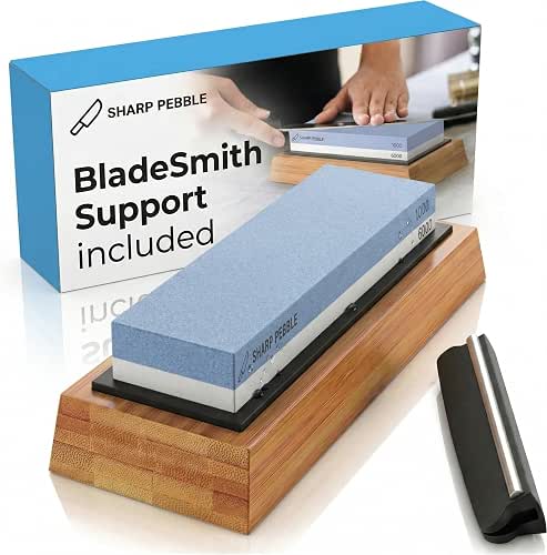 Sharp Pebble Premium Whetstone Knife Sharpening System – 1000/6000 Grit