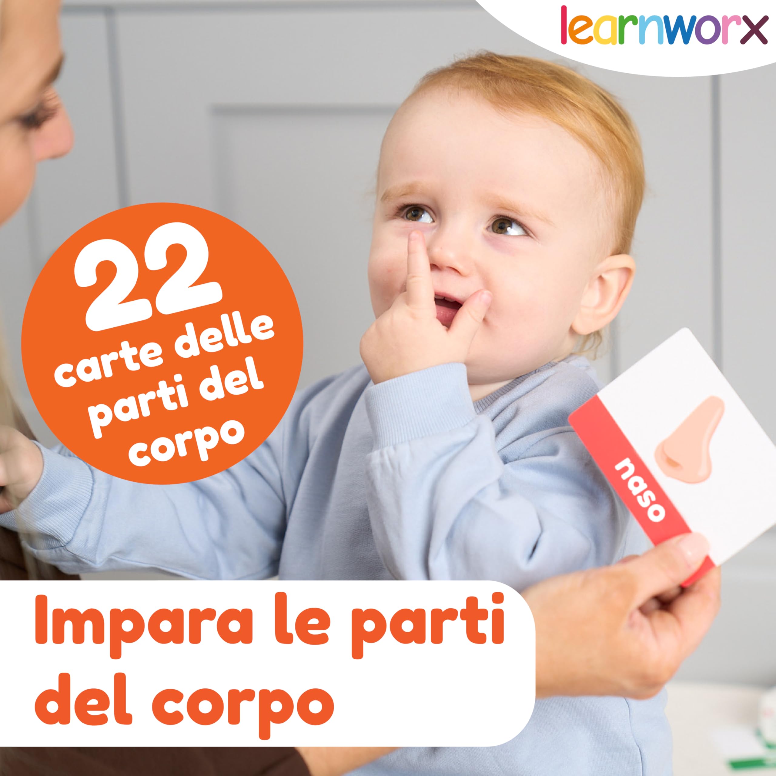 Flashcard per Bambini 1-3 Anni | Alfabeto & Prime Parole | Lettere Numeri ABC Colori Forme Animali | 101 Carte Educative Uniche | Gioco Montessori | Sviluppo Linguaggio & Parlato
