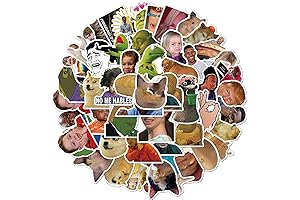 Funny Meme Stickers for Laptop