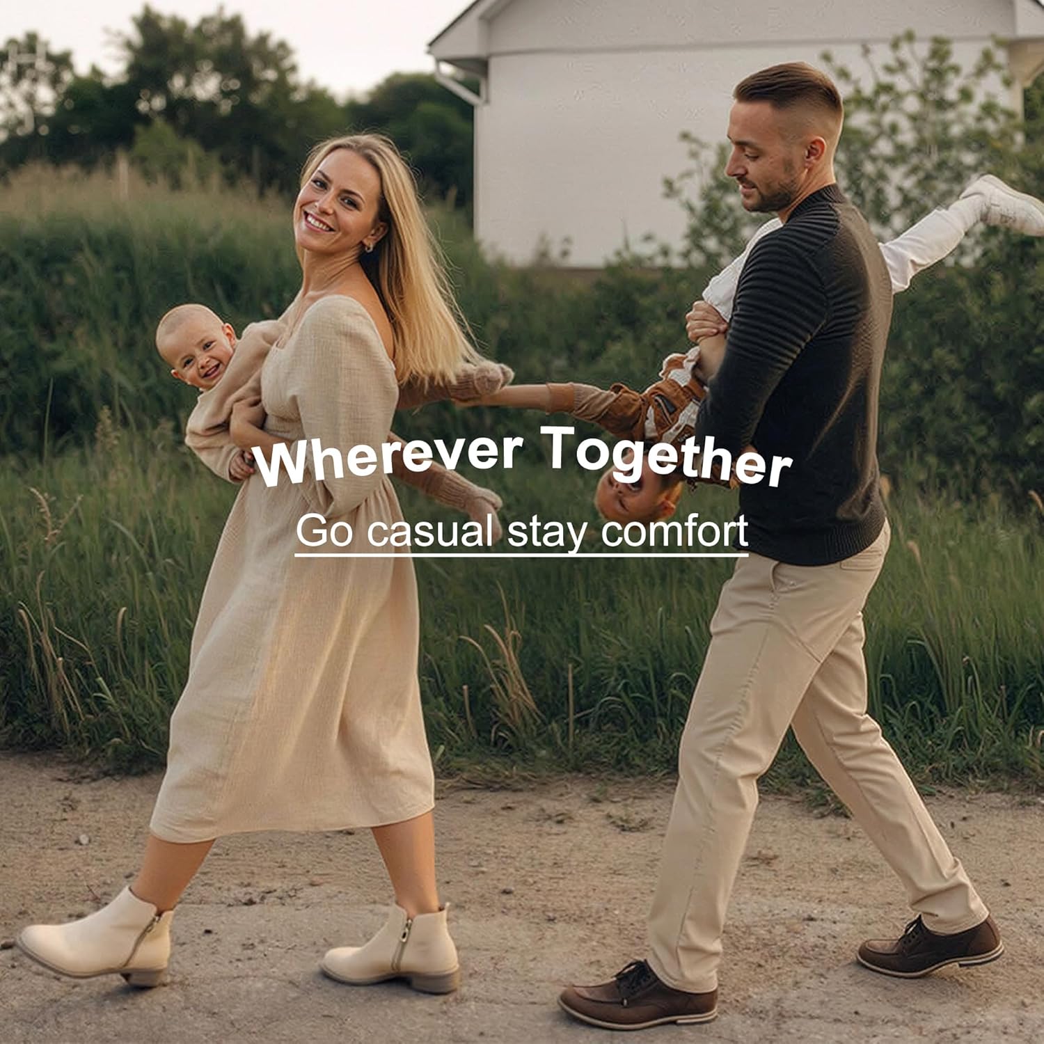 Jeossy Women's 905 Ankle Boots, Classic Low Heeled Short Booties, Casual Comfortable Boots with Wide Widths Available - Image 3