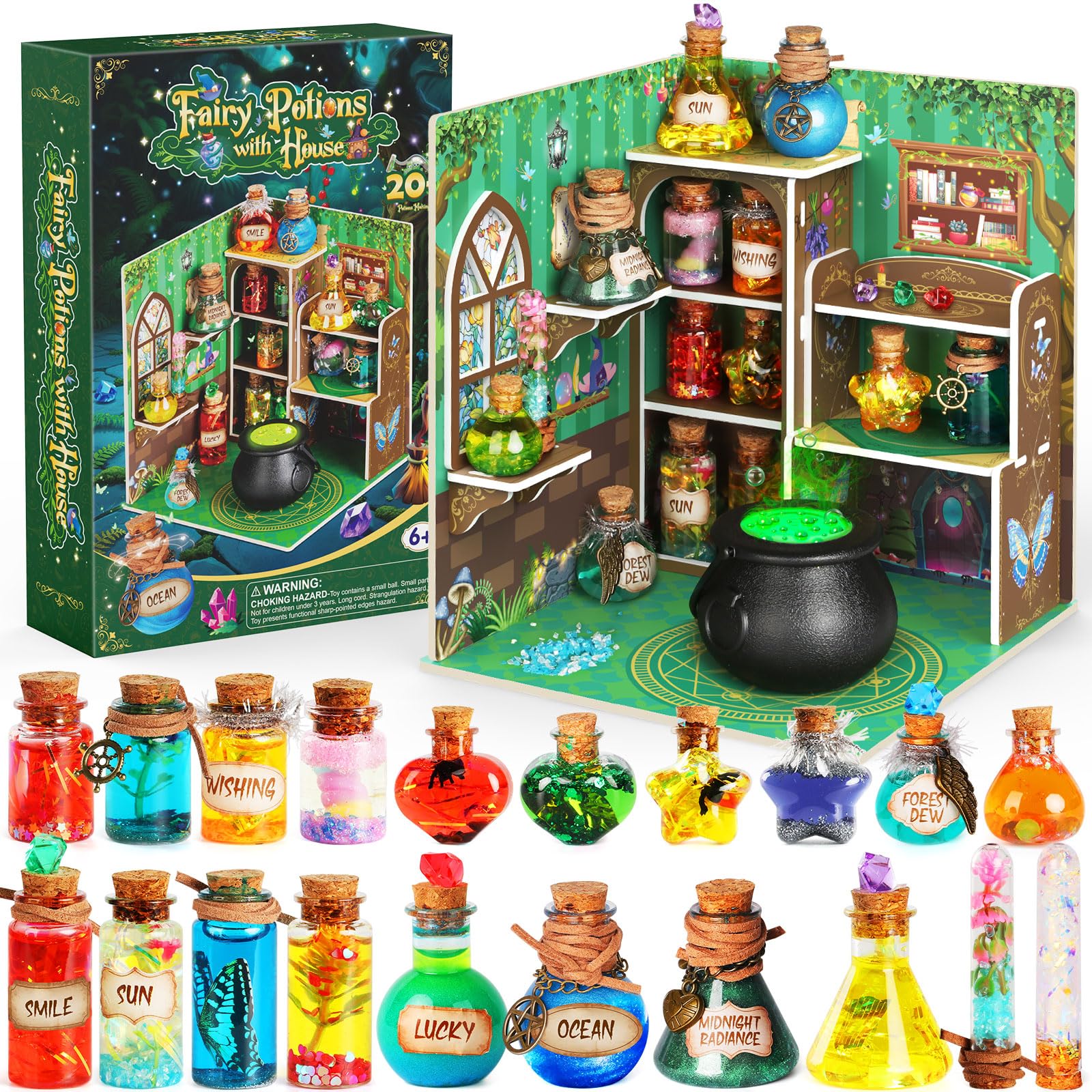 JOPSHEEN Toverdrank Kit Voor Kinderen - Creatief Speelgoed JOPSHEEN Toverdrank Kit Voor Kinderen - Creatief Speelgoed