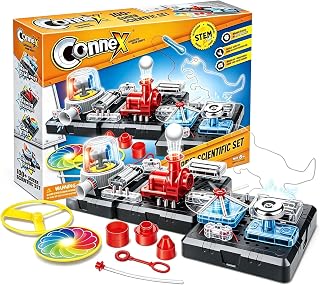 STEM Science Kits for Kids 8-12 with 100+ Experiments Easy-to-Use Circuit Board Kit with Detailed Instructions Electrical Educational Toy for Home & Classroom Study Gift for 8+ Year Old Boys Girls