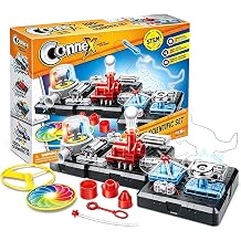 STEM Science Circuit Building Kits for Kids 8-12 Electrical Educational Toy | Over 100+ Science Experiments|Detailed Illustrated Manual|Easy To Use|Learn Through Play|Home & School Study Gift