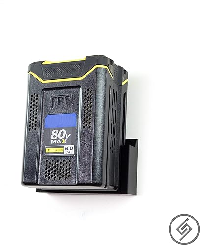 Miniatura 2 de Soporte Spartan para batería Kobalt de 80 V | Soporte de gancho de pared | Almacenamiento de herramientas eléctricas | Blog DIY sala de manualidades