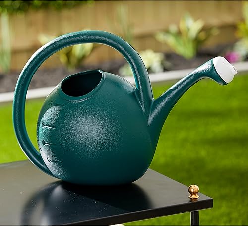 Miniatura 2 de HC Companies RZ.WC2G0B91 - Regadera prémium de 2 galones con roseta, nivel indicador de agua y mango ergonómico (verde)