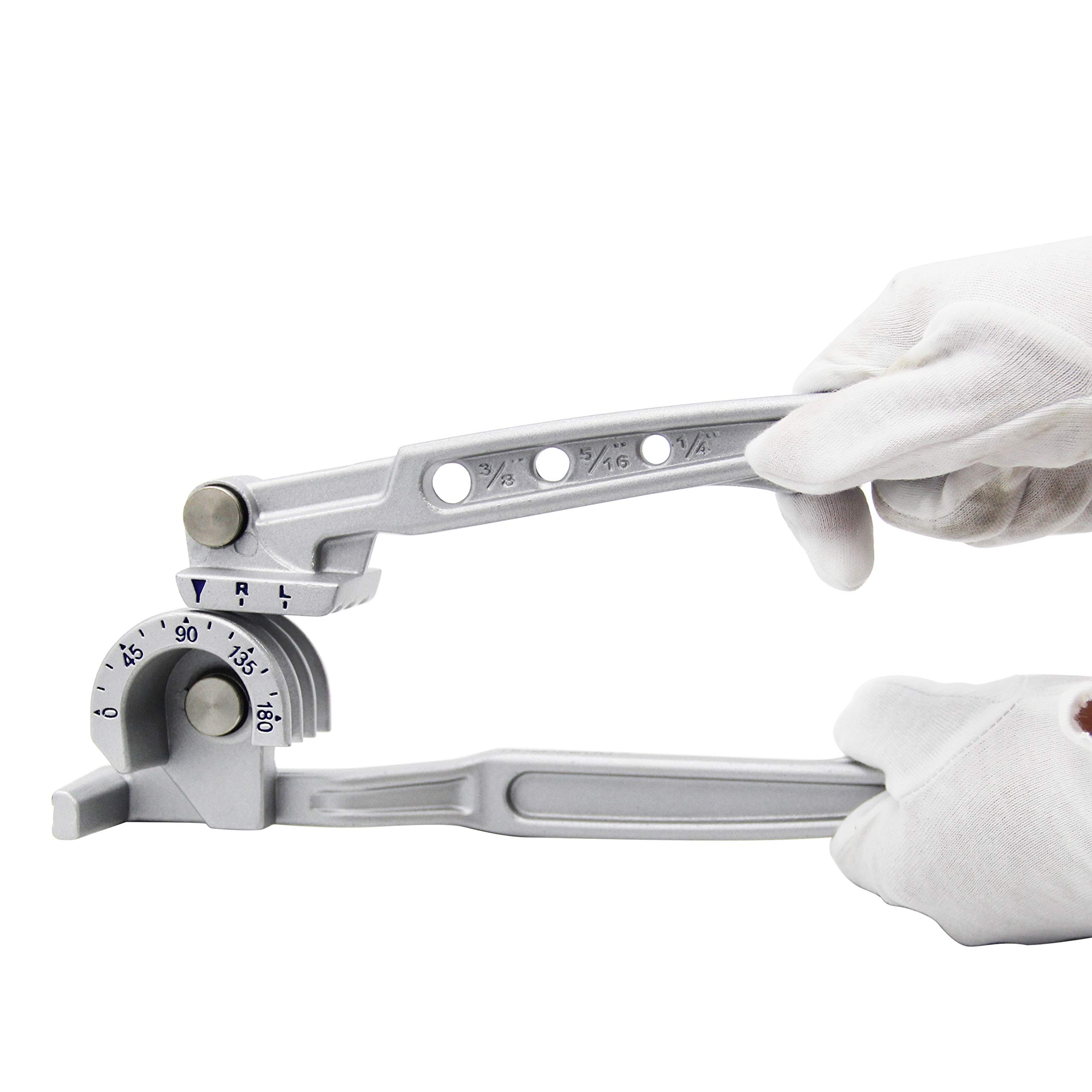 Buy Bonvoisin Manual Tube Bender 3 in 1 Pipe Bending Tool 0180 Degrees