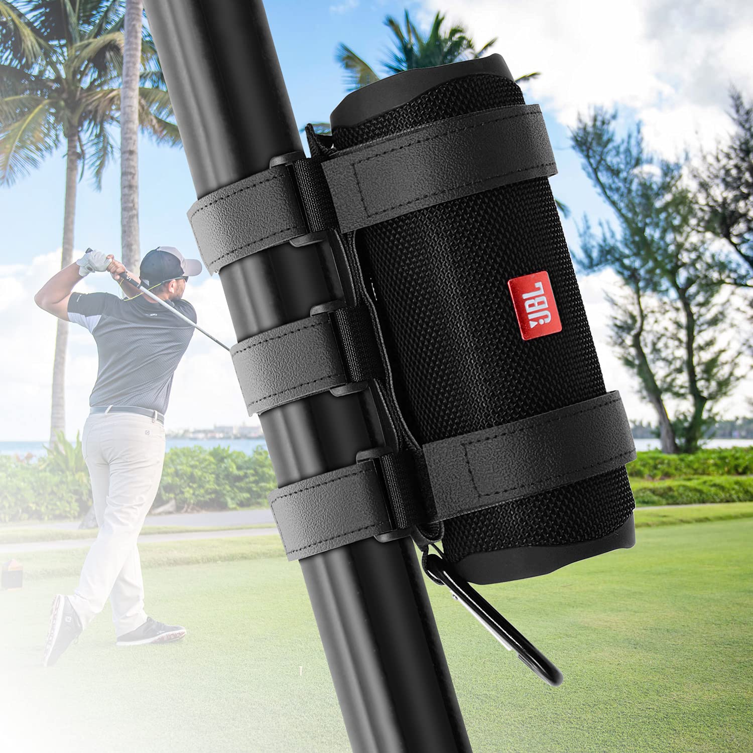 Buy Portable Speaker for Golf Cart Railing, UTV, Boat,Bike Adjustable