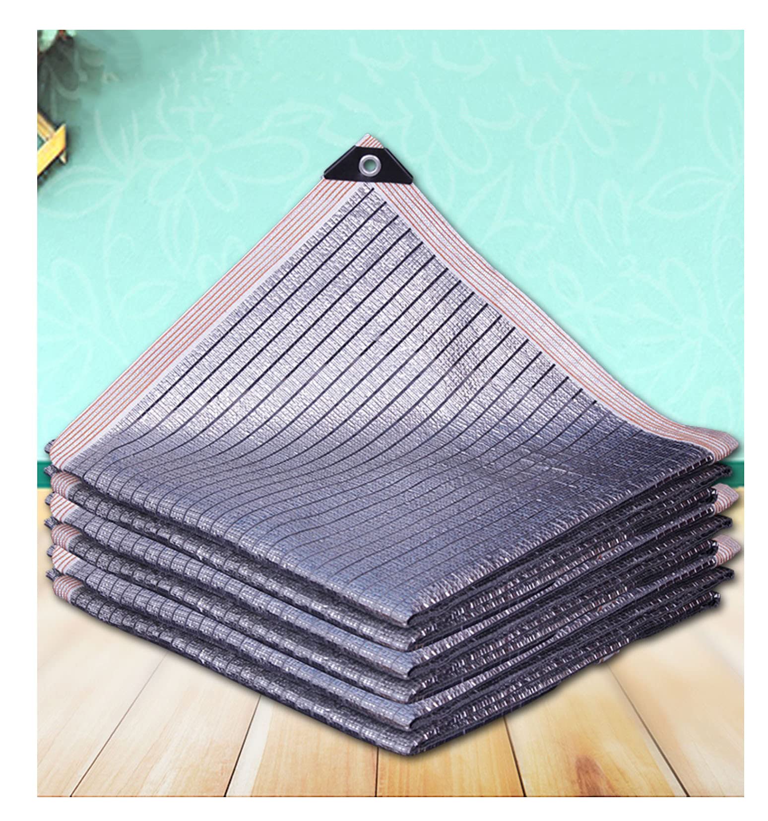 Outdoor Tarpaulin/Sunshade Net Sunscreen Net Aluminum Foil Net Balcony Roof Top Sun Room Shady Net Greenhouse Car Multiple Sun Sail Shade Sun Shade Canopy