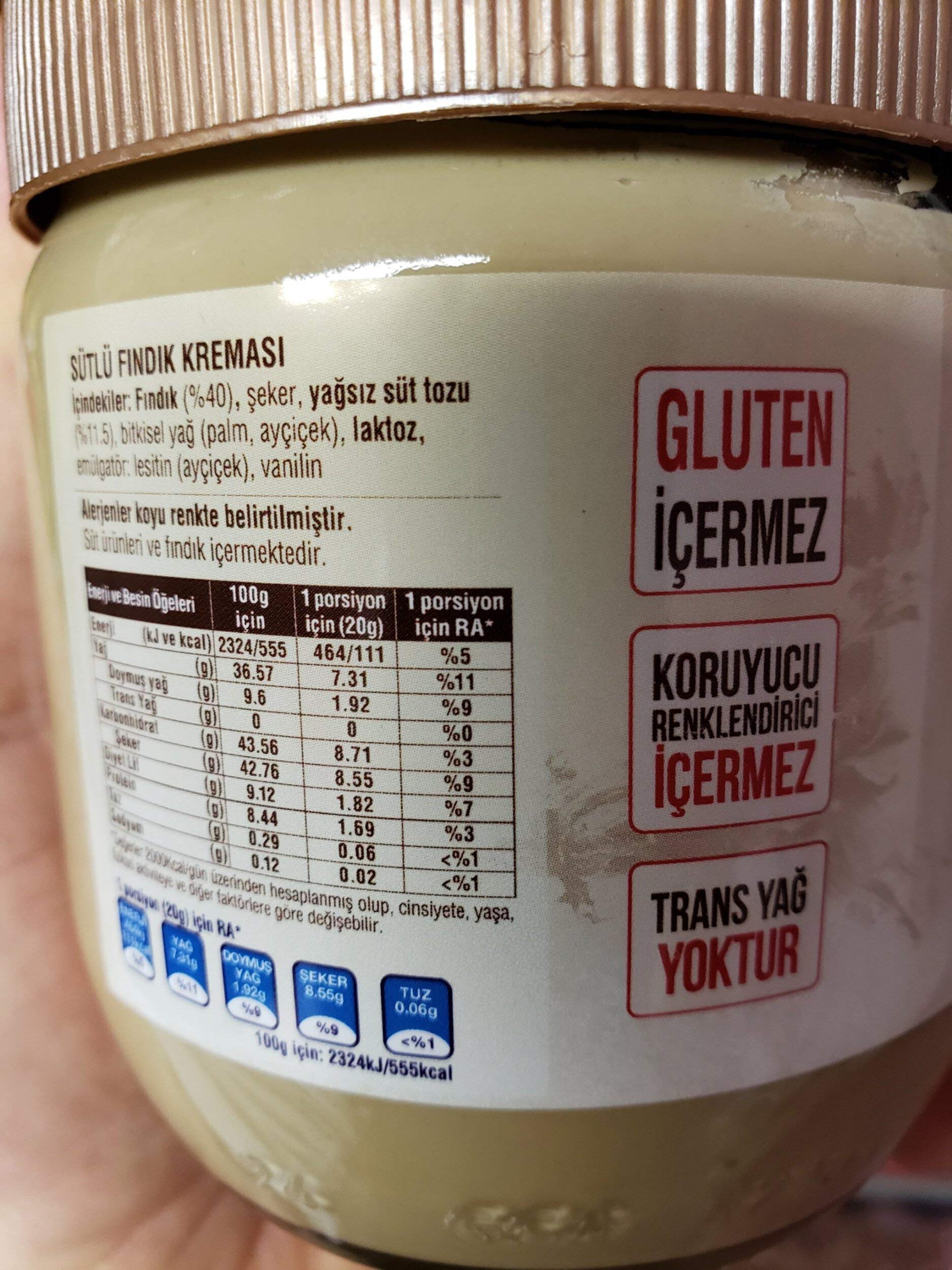 Chocolate Hazelnut Spread (Gursoy400g) ubicaciondepersonas.cdmx.gob.mx