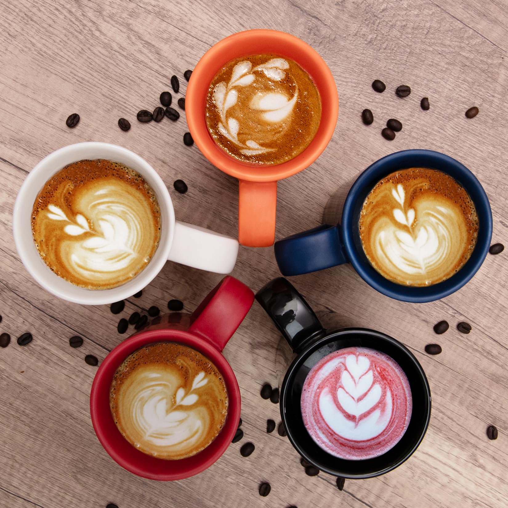 Tazas de café de 20 onzas, tazas de café de cerámica, taza de té grande con asa, taza de té con leche para oficina y hogar, regalos novedosos para mujeres y hombres