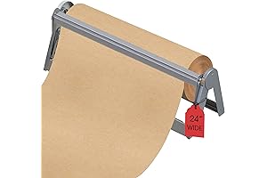24-Inch Kraft Paper Dispenser: Precision Cutting for Wrapping Papers, Butcher Papers, and More