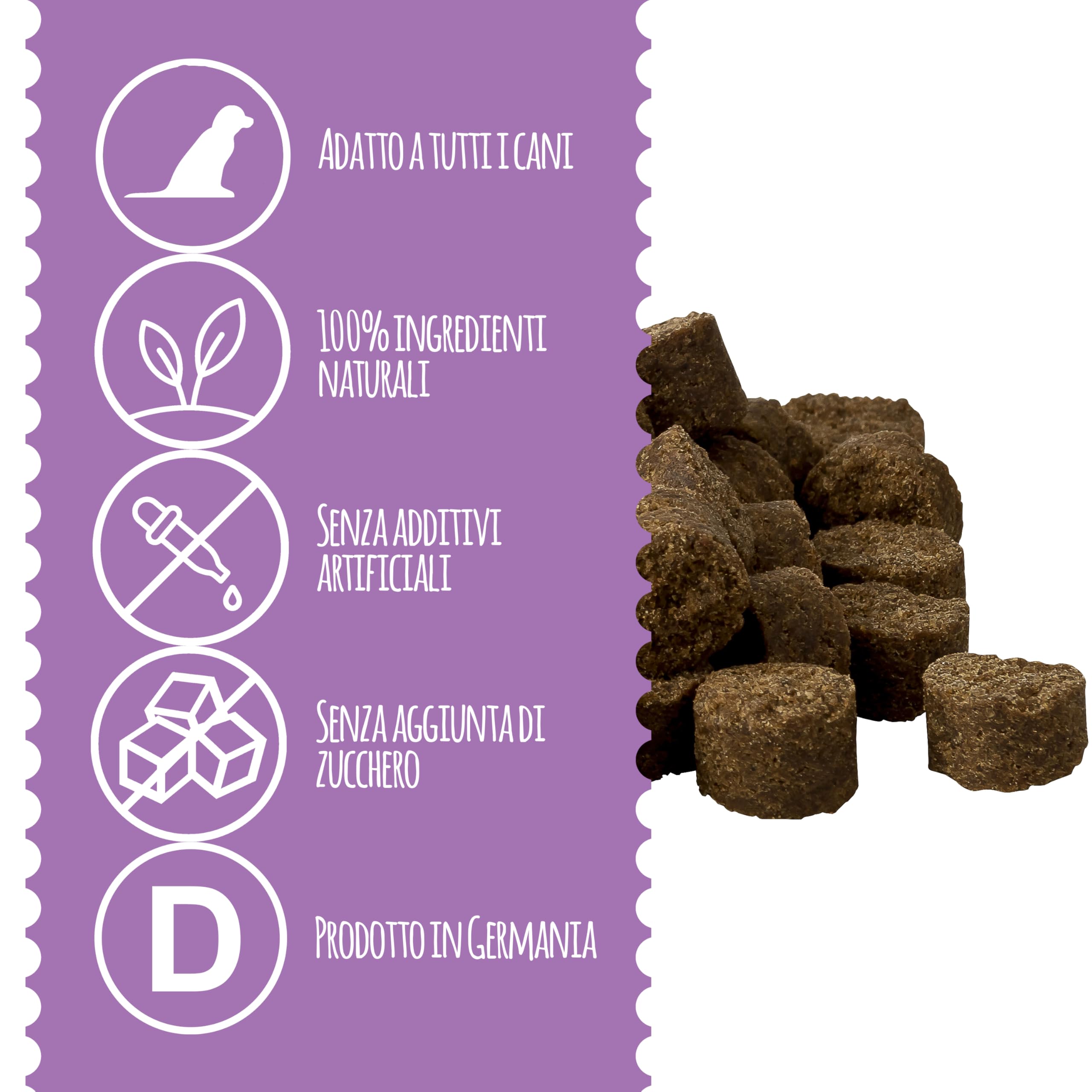 Zerotan Plus I Integratore Alimentare Naturale per Cani durante la stagione delle zecche I Con Olio di Cocco, Aglio e Olio di Cumino Nero - Fatto in Germania (150g)