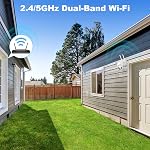 [Color Night] WiFi Outdoor Security Camera, GENBOLT Floodlight Wireless Home Surveillance Exterieur Camera, 1080P PTZ IP CCTV House Camera System, 2-way Audio, Smart Humanoid Alarm, Motion Sensor Detection, Auto Tracking, Loop Recording, 4X Digital Z