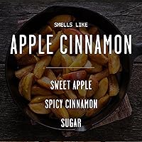 Vista 23 de Mulled Cider Candle, Fall Candles I Apple Cider Candle w/Cinnamon & Nutmeg - Infused w/Essential Oils I Mulled Cider Fall Scented Candles (Soy) for