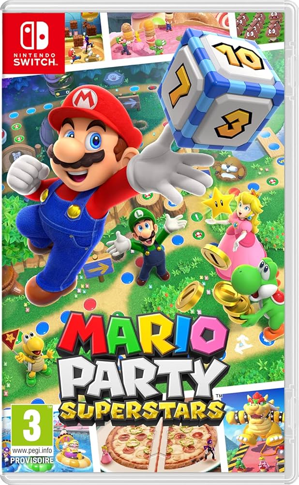 Mario Party,Superstarsの2本セット Amazon.com: Mario Party Superstars : Home & Kitchen